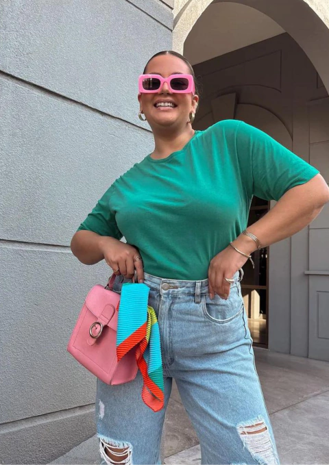 T shirt lisa estonada Verde