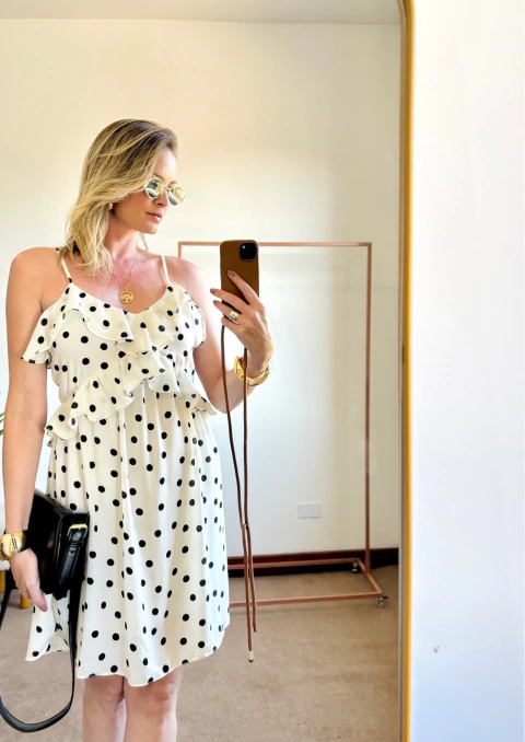 Vestido Poá Liz - loja online