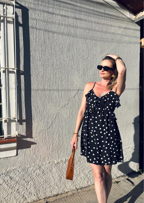 Vestido Poá Liz - comprar online