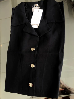 Cropped Twill Det Faixa Lateral Karmani - loja online