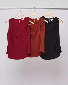 Regata Crepe Det Torcido KARMANI - comprar online