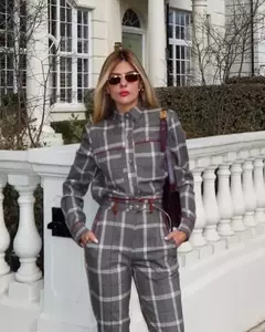 Colette Linho Xadrez - loja online