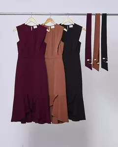 Vestido Alfaiataria Det Pregas KARMANI na internet