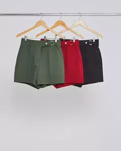 Shorts Alfai Det Cos Com Argola