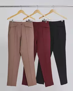 Calça Alf Det Botão Forrado - comprar online