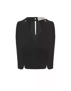 Cropped Alfai Det Decote - comprar online