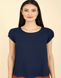 Blusa Crepe Manga Tulipa Karmani - comprar online