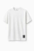 Remera regular lisa blanca - comprar online