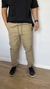 Jogger importado de gabardina beige - tienda online