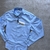 Camisa lino importada celeste - comprar online