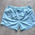 Short de baño importado premium 2025 celeste liso 32501 - comprar online