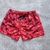 Short de baño importado estampado rojo 3550 - comprar online