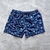 Short de baño importado estampado azul marino 3550