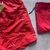 Short de baño importado premium bordado rojo 3726