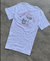 Remera Oversize estampa trasera miami blanca