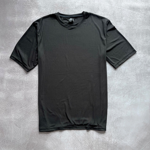 Remera de morley lisa negro - comprar online