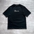 Remera doble estampa oversize Blossom negra en internet