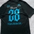 Remera doble estampa oversize Blossom negra - Be King