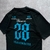 Imagen de Remera doble estampa oversize Blossom negra