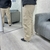 Pantalón baggy de gabardina camel - tienda online