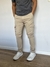 Pantalón cargo de gabardina importada beige claro Premium - comprar online
