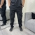 Pantalón cargo de gabardina importada negra - Be King