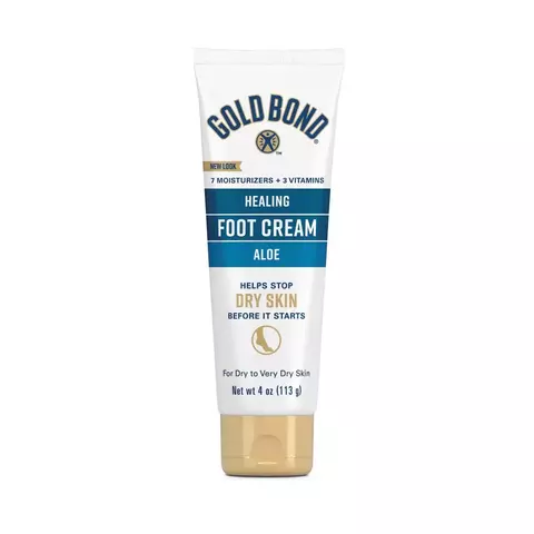 Gold Bond Healing Creme Hidratante para Pés