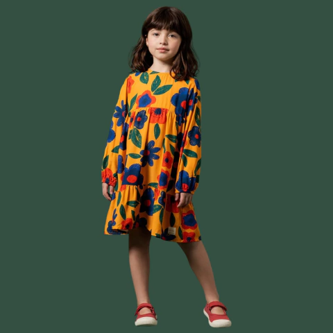 VESTIDO VISCOSE DIGITAL FLORAL JARDIM DA VOVÓ - comprar online