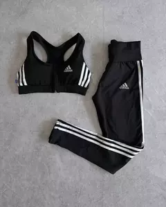 CONJUNTO RETRÔ TOP ZÍPER + LEGGING - S.A Outlet