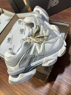TÊNIS NB 9060 COURO CINZA - comprar online