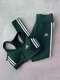 CONJUNTO RETRÔ TOP ZÍPER + LEGGING - comprar online