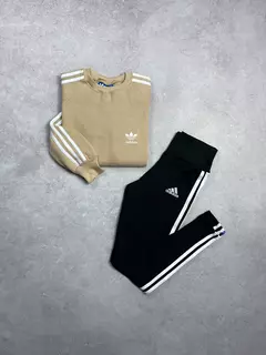 CONJUNTO MOLETOM RETRÔ + CALÇA LEGGING