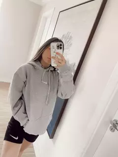 MOLETOM NK FACÃO CAPUZ