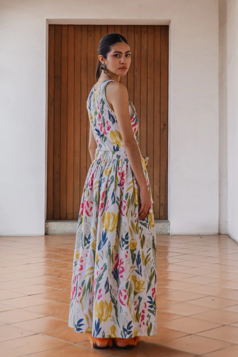 flowered EDUVIGES dress - buy online