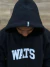 MOLETOM WATS "COLLEGE" - PRETO - Half Streetwear