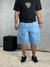 BERMUDA CARGO JEANS CLARO - loja online