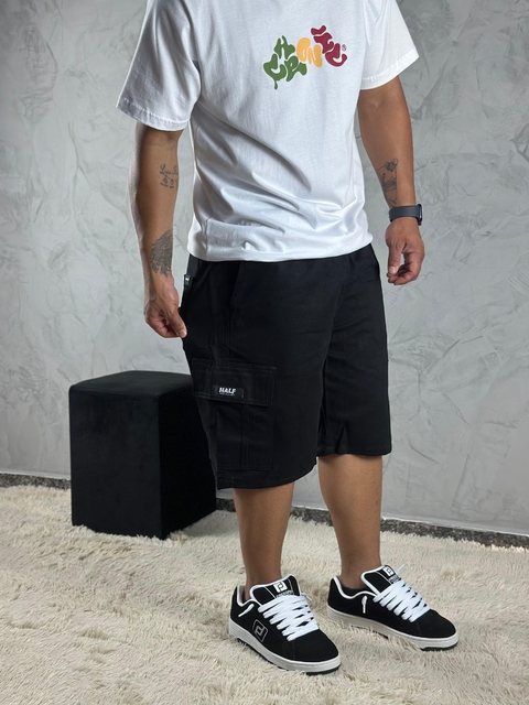 BERMUDA CARGO HALF - PRETO - comprar online