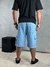 BERMUDA CARGO JEANS CLARO na internet