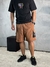 Bermuda Fire hip Stop Forrada - Marrom - Half Streetwear