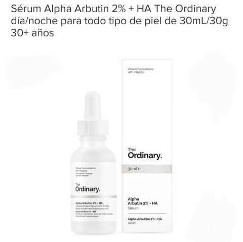 The Ordinary Serum Alpha