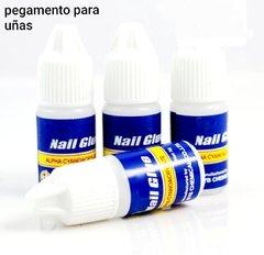 Pegamento para uñas x 5 unid.