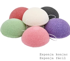 Esponja Exfoliante Konjac Tejar