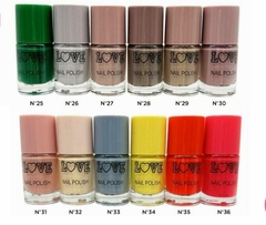 Esmaltes Love x 11ml. en internet