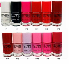 Esmaltes Love x 11ml.