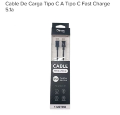 Cable USB ficha C