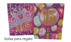 Bolsa para regalo 15 años