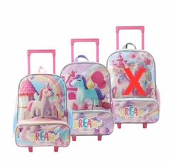 Mochila infantil con carrito