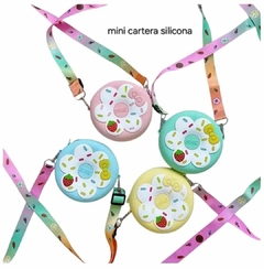 Mini cartera de silicona