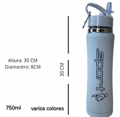 Botella acero 750ml
