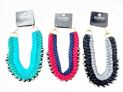 Collar trenzado fantasía